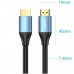 Кабель мультимедійний HDMI M to HDMI M 8.0m V2.0 4K60Hz aluminum alloy blue Vention (ALHSK)