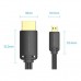 Кабель мультимедійний HDMI M to HDMI micro M 2.0m V2.0 4K60Hz 18Gbps black Vention (AGIBH)