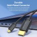 Кабель мультимедійний HDMI M to HDMI micro M 2.0m V2.0 4K60Hz 18Gbps black Vention (AGIBH)