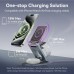 Зарядний пристрій Vention Magnetic Wireless Charger 15W 3-in-1 gray (FGFH0)