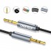 Кабель мультимедійний 3.5mm M to 3.5mm M 1.2m Choetech (AUX002)