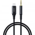 Кабель мультимедійний Lightning to 3.5mm M 2.0m Choetech (AUX009)