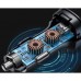 Зарядний пристрій Acefast 2xUSB-C 72W car adapter metal (6974316280361)