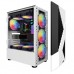 Корпус для ПК 1stPlayer F3-A-4F1-WH&PS-600FK