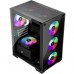 Корпус для ПК 1stPlayer X2-M-BK-4F1-PS-600FK-EU