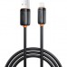 Дата кабель USB 2.0 AM to Lightning 1.0m 3A black XO (NB302-AI.black)