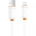 Дата кабель USB 2.0 AM to Lightning 1.0m 3A white XO (NB302-AI.white)