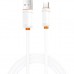 Дата кабель USB 2.0 AM to USB-C 1.0m 3A white XO (NB302-AC.white)