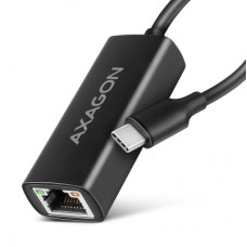 Перехідник USB-C to RJ45 Ethernet 1000Mbps black AXAGON (ADE-ARC)