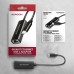 Перехідник USB-C to RJ45 Ethernet 1000Mbps black AXAGON (ADE-ARC)
