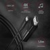 Кабель мультимедійний USB-C to DisplayPort M 1.8m 4K60Hz black AXAGON (RVC-DPC)