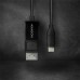 Кабель мультимедійний USB-C to DisplayPort M 1.8m 4K60Hz black AXAGON (RVC-DPC)