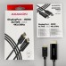 Кабель мультимедійний DisplayPort M to HDMI M 1.8m 4K30Hz black AXAGON (RVD-HI14C2)