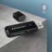 Зчитувач флеш-карт AXAGON USB-A 3.2 to SD/microSD 5Gbps black (CRE-S2N)