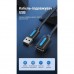 Дата кабель USB 2.0 AM/AF 5.0m PVC black Vention (CBIBJ)
