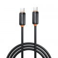 Дата кабель USB-C to USB-C 1.0m 27W black XO (XO-CB-300CC-BK)