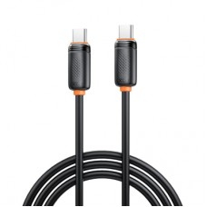 Дата кабель USB-C to USB-C 1.0m 27W black XO (XO-CB-300CC-BK)