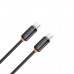 Дата кабель USB-C to USB-C 1.0m 27W black XO (XO-CB-300CC-BK)