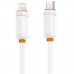 Дата кабель USB-C to Lightning 1.0m 27W white XO (XO-CB-300CL-WH)