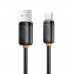 Дата кабель USB 2.0 AM to USB-C 1.0m 3A black XO (XO-CB-300UC-BK)