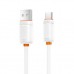 Дата кабель USB 2.0 AM to USB-C 1.0m 3A white XO (XO-CB-300UC-WH)