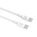 Дата кабель USB-C to USB-C 1.0m 240W white XO (XO-CB-240CC-WH)
