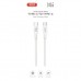 Дата кабель USB-C to USB-C 1.0m 240W white XO (XO-CB-240CC-WH)