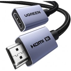 Кабель мультимедійний HDMI M to HDMI M 1.0m 8K60Hz 48Gbps black Ugreen (95890)