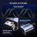 Кабель мультимедийный HDMI M to HDMI M 2.0m 8K60Hz 48Gbps braided black Ugreen (85169)