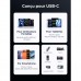 Дата кабель USB-C to USB-C 2.0m 240W 10Gbps braided black Ugreen (95619)