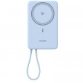 Батарея універсальна Ugreen 10000mAh 30W 1xUSB-C + 15W Magnetic Wireless + cable USB-C blue (65839B)
