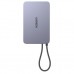 Батарея універсальна Ugreen 10000mAh 30W 1xUSB-C + 15W Magnetic Wireless + cable USB-C black (75982B)