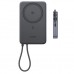 Батарея універсальна Ugreen 10000mAh 30W 1xUSB-C + 15W Magnetic Wireless + cable USB-C black (75982B)