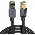 Патч-корд 1m F/FTP cat 8 RJ-45 black 40Gbps 2000MHz Ugreen (95932)