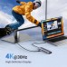 Концентратор Ugreen USB-C 7-in-1 2xUSB 3.0 + USB-C PD100W + HDMI 4K30Hz + SD/TF black (15214)