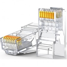 Конектор RJ45 Cat 6 Unshielded Modular Plugs 100-Pack Ugreen (U_60558)