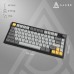 Клавиатура Ajazz AF82 Wireless/Bluetooth/USB UA Black/White (AF82-BW)