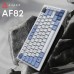 Клавиатура Ajazz AF82 Wireless/Bluetooth/USB UA Black/White (AF82-BW)