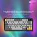 Клавиатура Ajazz AF82 Wireless/Bluetooth/USB UA Gray/White/Orange (AF82-GWO)