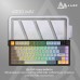 Клавиатура Ajazz AF82 Wireless/Bluetooth/USB UA Gray/White/Orange (AF82-GWO)