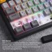 Клавиатура Ajazz AK820 V2 Coconut Flake Switch Wireless/Bluetooth/USB UA Black/Gray/Yellow (AK820-V2-CF-BGY)