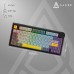 Клавиатура Ajazz AK820 V2 Coconut Flake Switch Wireless/Bluetooth/USB UA Black/Gray/Yellow (AK820-V2-CF-BGY)