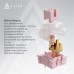 Клавиатура Ajazz AK820 V2 White Peach Switch Wireless/Bluetooth/USB UA Black/Gray (AK820-V2-WP-S-BG)
