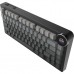 Клавиатура Ajazz AK820 V2 White Peach Switch Wireless/Bluetooth/USB UA Black/Gray (AK820-V2-WP-S-BG)