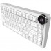 Клавиатура Ajazz AK820 V2 White Peach Switch Wireless/Bluetooth/USB UA White (AK820-V2-WP-S-W)