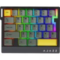 Клавиатура Ajazz AK029 Ice Island Magnetic Switch USB UA Black/Yellow (AK029-I-BY)