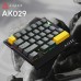 Клавиатура Ajazz AK029 Ice Island Magnetic Switch USB UA Black/Yellow (AK029-I-BY)