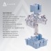 Клавиатура Ajazz AK029 Ice Island Magnetic Switch USB UA White/Blue (AK029-I-WB)