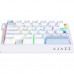 Клавиатура Ajazz AK029 Ice Island Magnetic Switch USB UA White/Blue (AK029-I-WB)