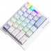 Клавиатура Ajazz AK029 Ice Island Magnetic Switch USB UA White/Blue (AK029-I-WB)